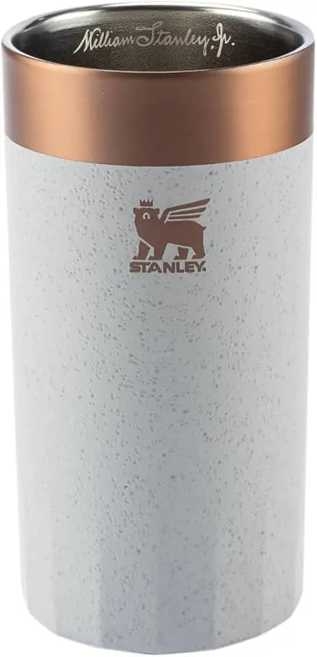 Stanley - Copo prismático isolado para cocktails, antiderrapante, para bebidas quentes ou frias, 381 ml, Ash Bronze