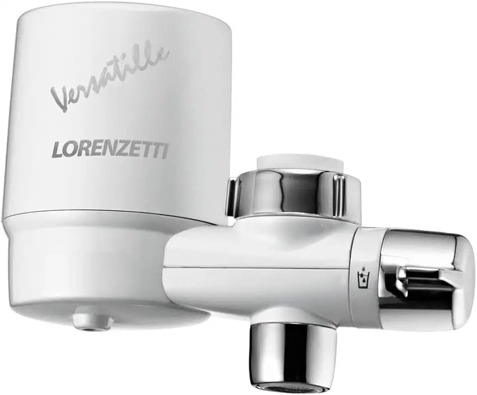 Purificador de Água para Torneira Versatille, LORENZETTI, 7411057, Branco, Pequeno