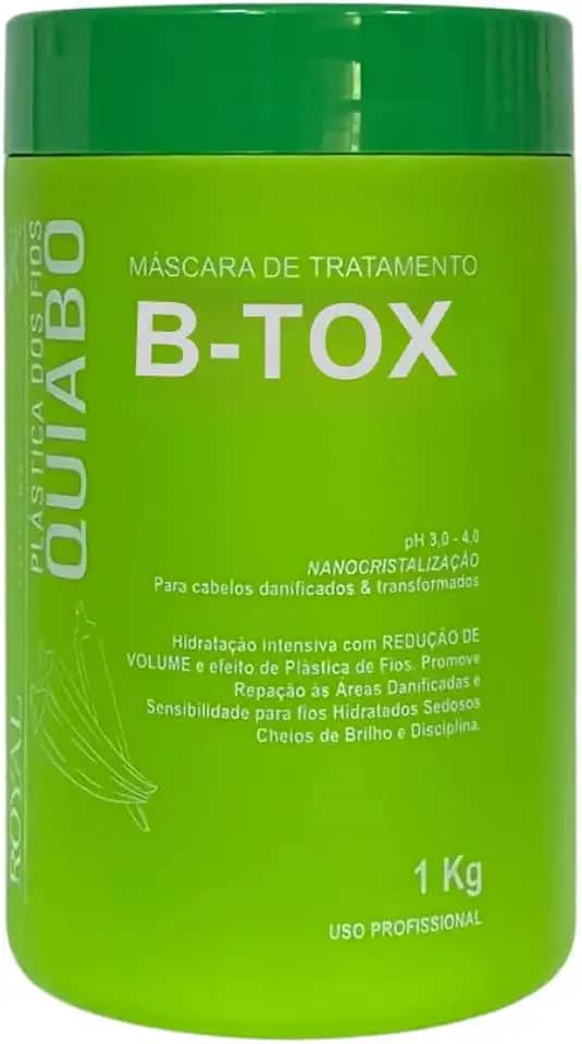 B-tox Plastica dos Fios Quiabo, Royal Profissional, Alisamento Garantido