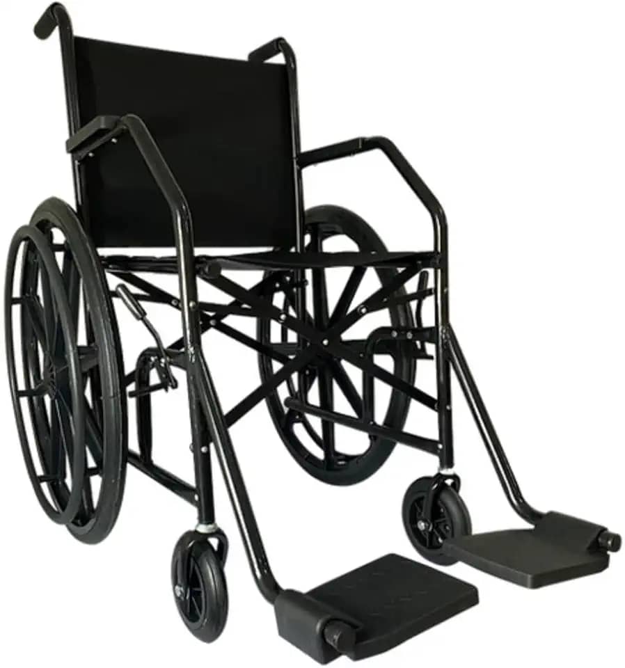 Cadeira de Rodas 101 Nylon Preta - CDS