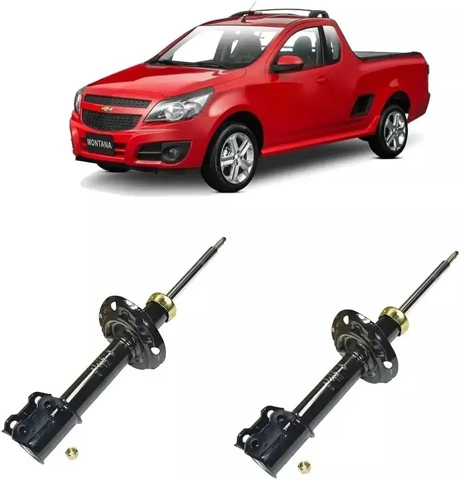 PAR DE AMORTECEDOR DIANTEIRO ESQUERDO E DIREITO MONTANA 1.4 COMBO LS SPORT ECONOFLEX 2010 A 2016