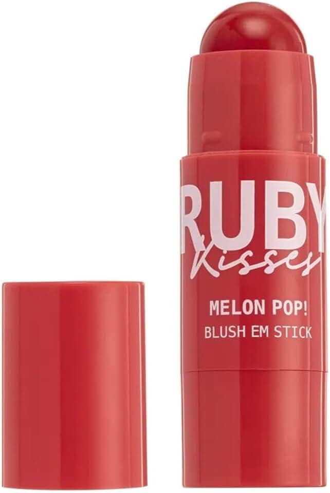 Kiss - Rk Melon Pop Stick Blush Mbs02B Peach Pop