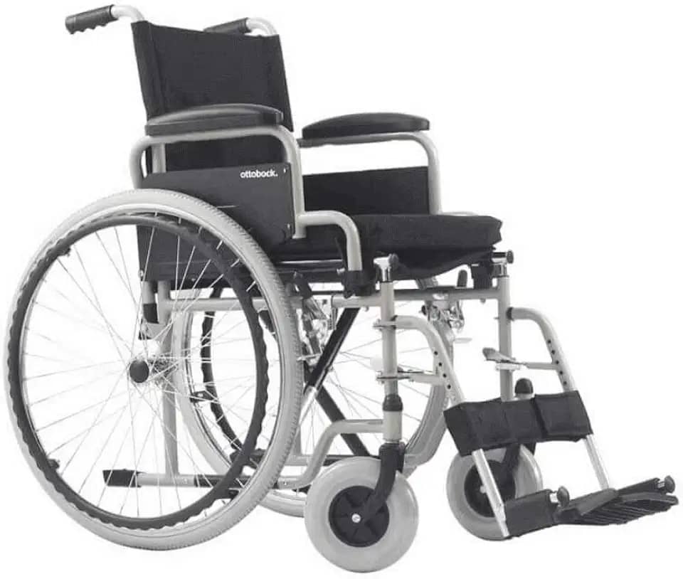 Cadeira de Rodas Manual Dobrável em Aço modelo Centro S1 - Ottobock-43 cm
