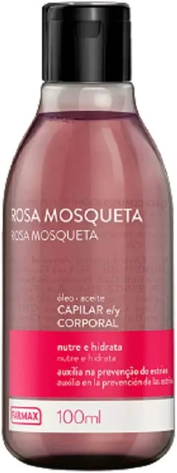 Farmax - Oleo Capilar E Corporal Farmax 100Ml Rosa Mosqueta
