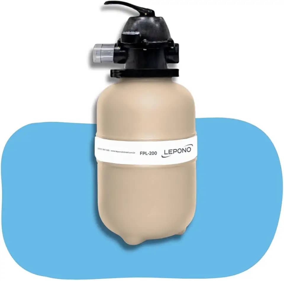 Filtro para Piscina com Válvula 28000 Litros FPL200