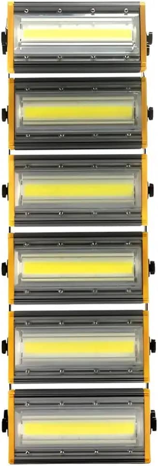 Refletor Ultra Led 600w Branco-frio Ip68 P/Campo De Futebol