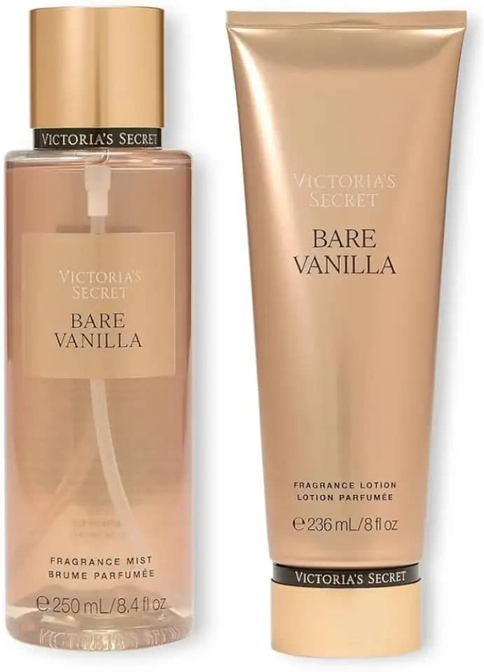 Kit Body Splah + Creme Hidratante Bare Vanilla Victoria's Secret 236ml+250ml