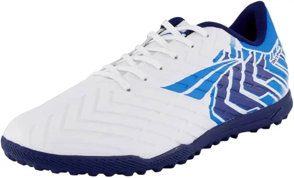 Chuteira Penalty Matis Y-3 Society Branca e Azul