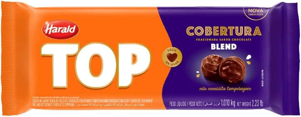 Cobertura Top Blend Barra 1,01kg Harald