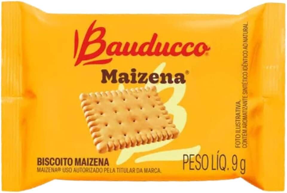 Kit 25 Sachês de Biscoito Maizena - Bauducco