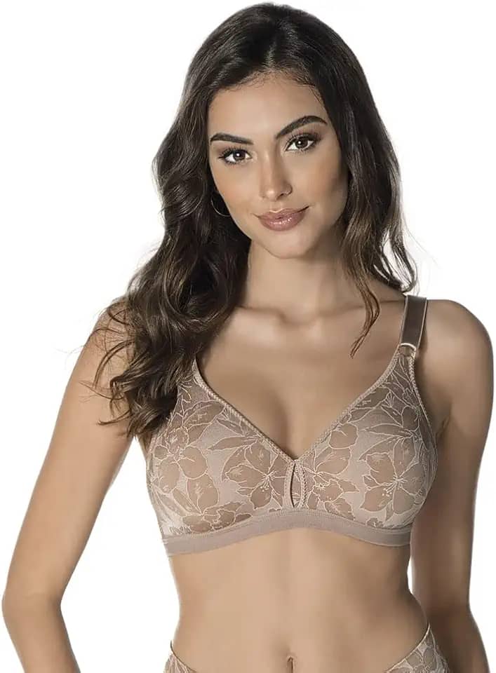 Sutiã Olimpo Anizete DeMillus 61641 Vinho Barolo