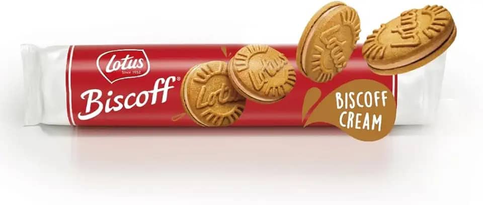 Lotus Biscoff Biscoito Recheado com Creme, 110g
