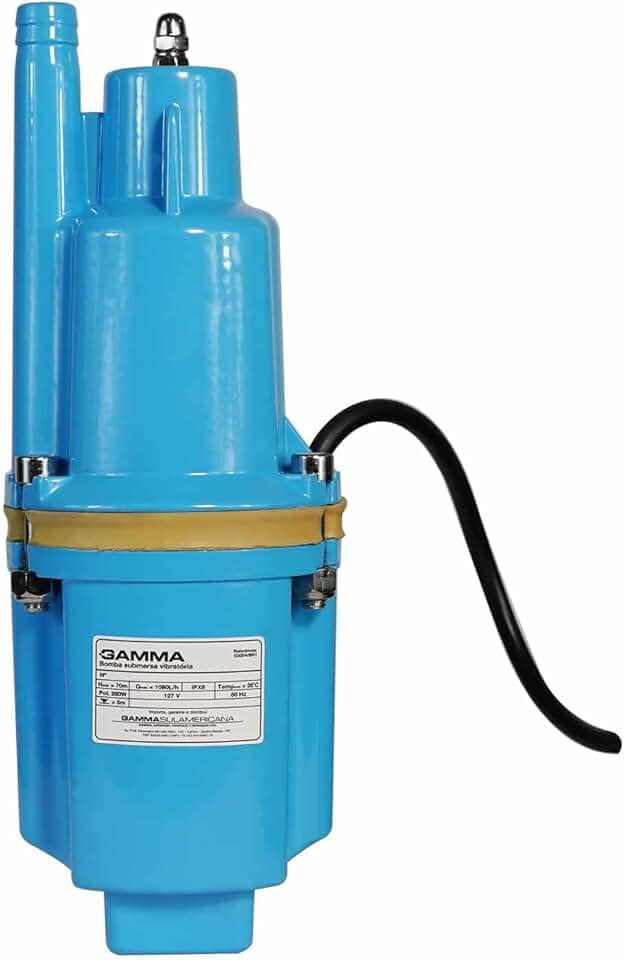 BOMBA DE ÁGUA SUBMERSA VIBRATÓRIA 280W 127V G3204/BR1 GAMMA