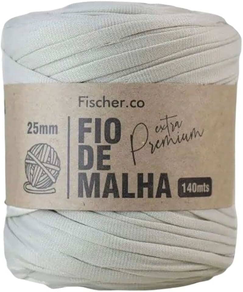 Fio de Malha Extra Premium Fischer 25mm x Rolo com 140m (48 AREIA)