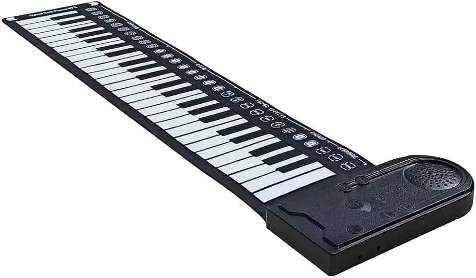 Teclado Piano Musical Roll Up