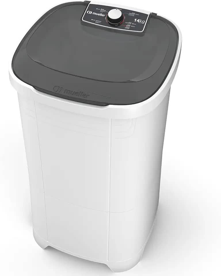 Tanquinho de lavar roupa Mueller 14 kg semiautomático MLT14B 220V Branco