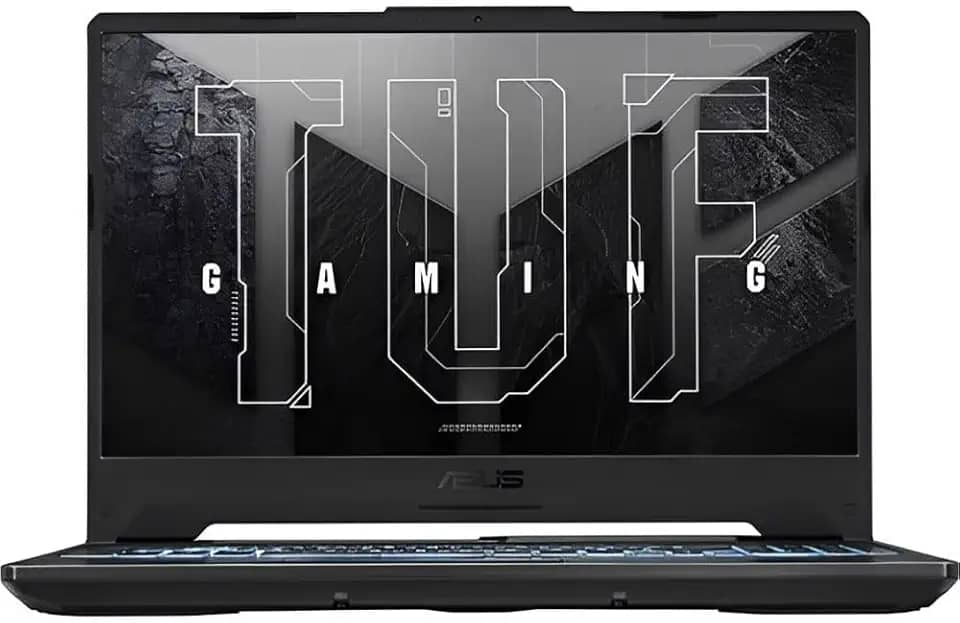 ASUS TUF Gaming A15 FA506NFR-HN105W, Notebook Gamer 15.6', AMD Ryzen 7 7435HS, RTX 2050 4GB, 8GB RAM DDR5, SSD 512GB, Windows 11, Preto