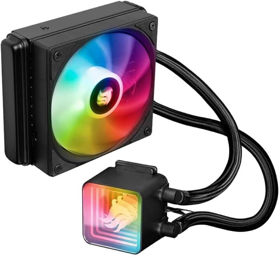 Water Cooler Pichau Aqua 120S | ARGB | 120mm | Suporte Intel e AMD | Preto | PCH-AQA120S-BK01