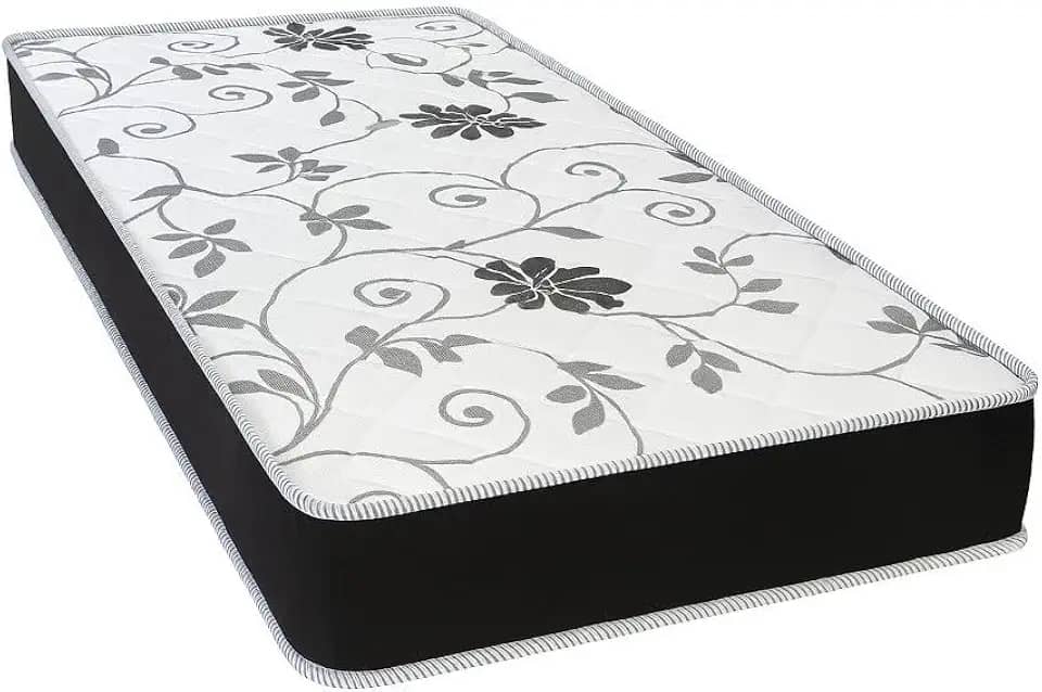 Colchão Espuma Solteiro Ortopédico Durável Acabamento PREMIUM Macio Universal (1,88x0,88x0,12cm (SOLTEIRO))