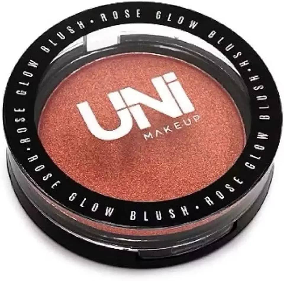 Blush Rose Glow Uni Makeup Compacto 6g