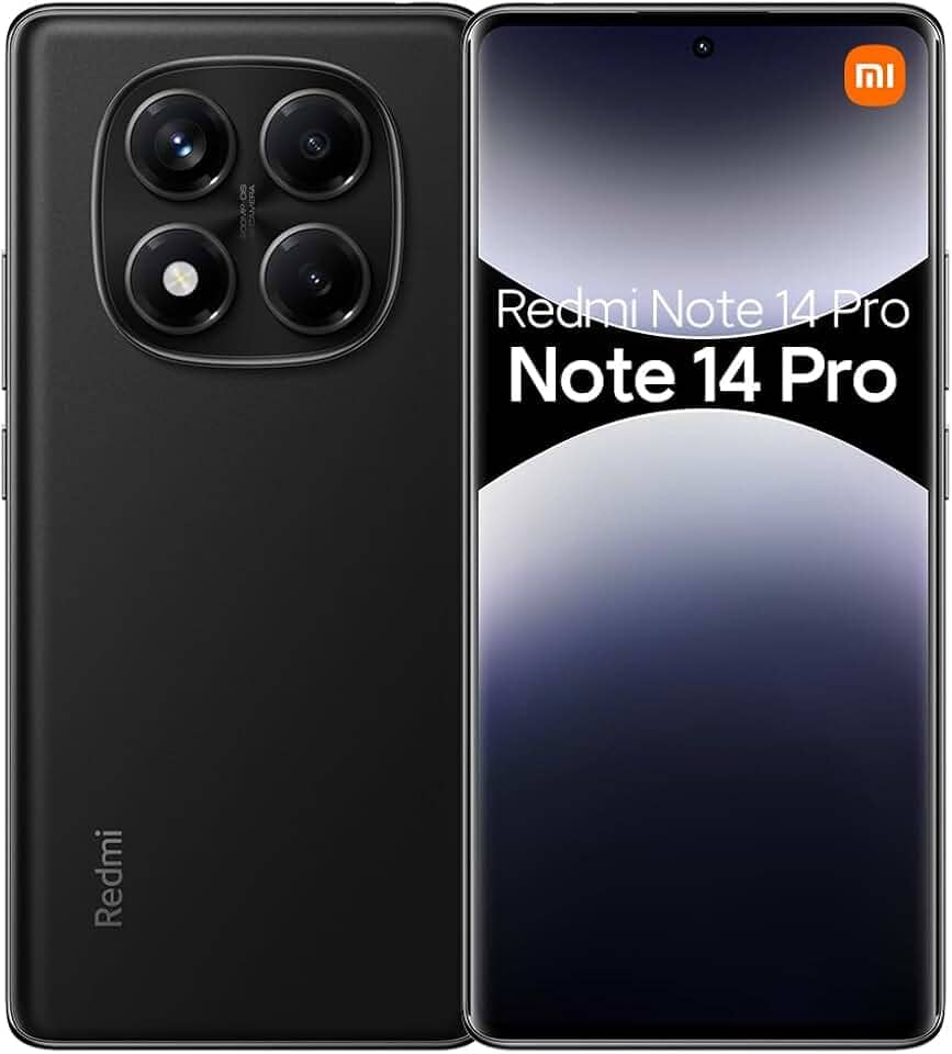 Smartphone Xiaomi Redmi Note 14 Pro 4G Lavender Black (Preto) 12GB RAM 512GB ROM