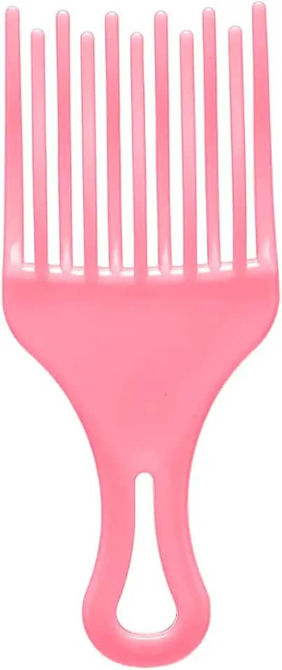 Condor, Pente Garfo, Fileiras Duplas, Levanta a Raiz e Dá Volume, Cabelos Crespos ou Cacheados, Multicor