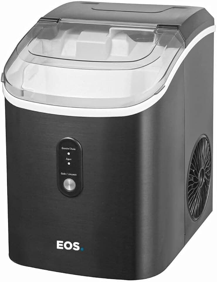 Máquina de Gelo EOS 15kg Nugget Ice Inox Titanium EMG05 110V