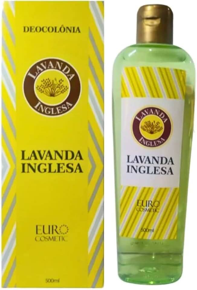 Perfume Deo Colônia Lavanda Inglesa 500ml EuroCosmetic