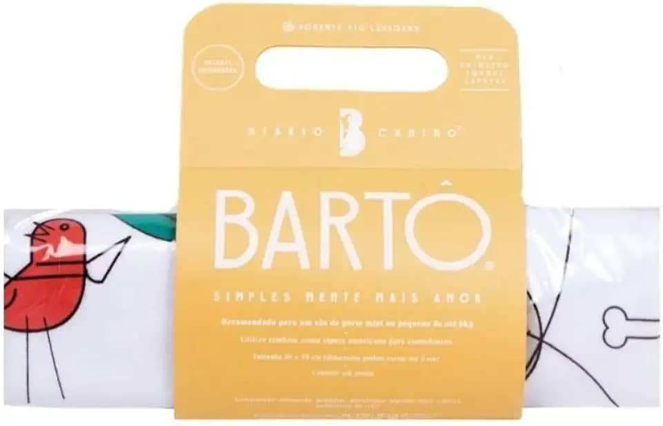 Tapete Higiênico Lavável Meu Bartô Diário Canino para Cães até 6 KG