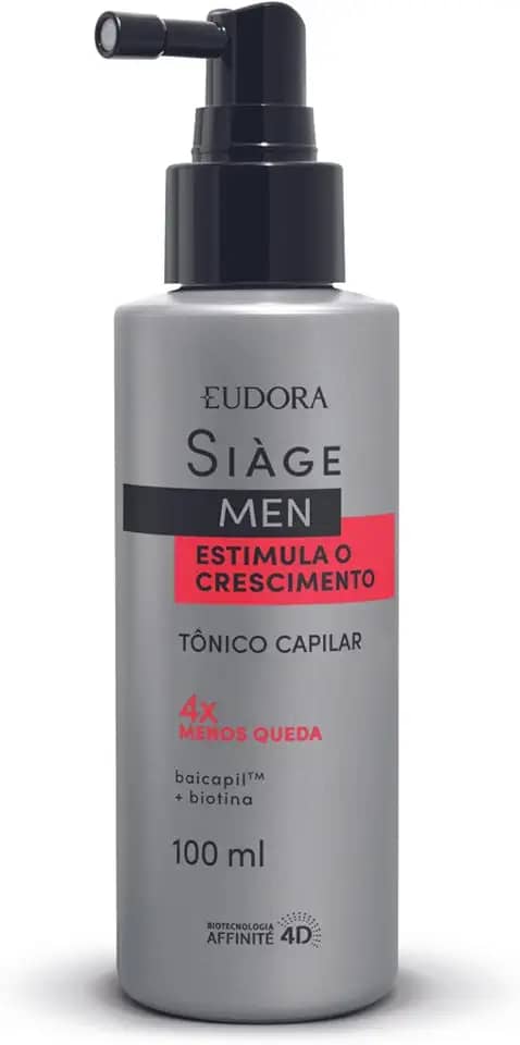 SIAGE TÔNICO CAPILAR ESTIMULA O CRESCIMENTO MEN 100ML