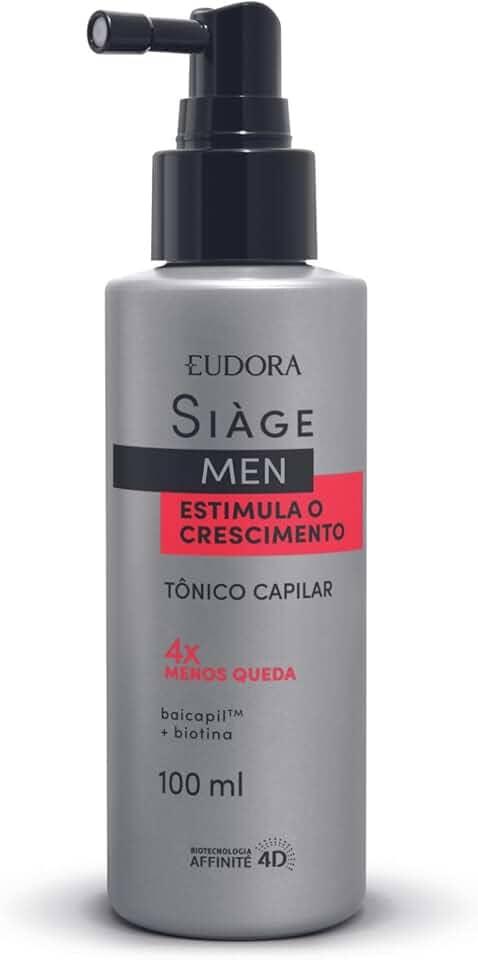 SIAGE TÔNICO CAPILAR ESTIMULA O CRESCIMENTO MEN 100ML