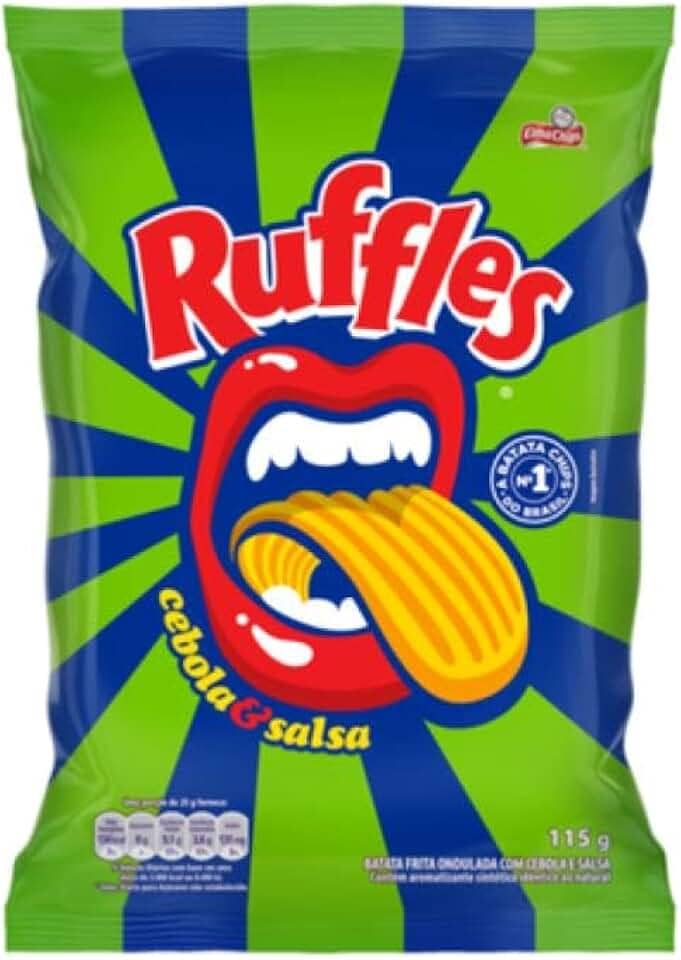 Batata Ruffles Cebola & Salsa 115g