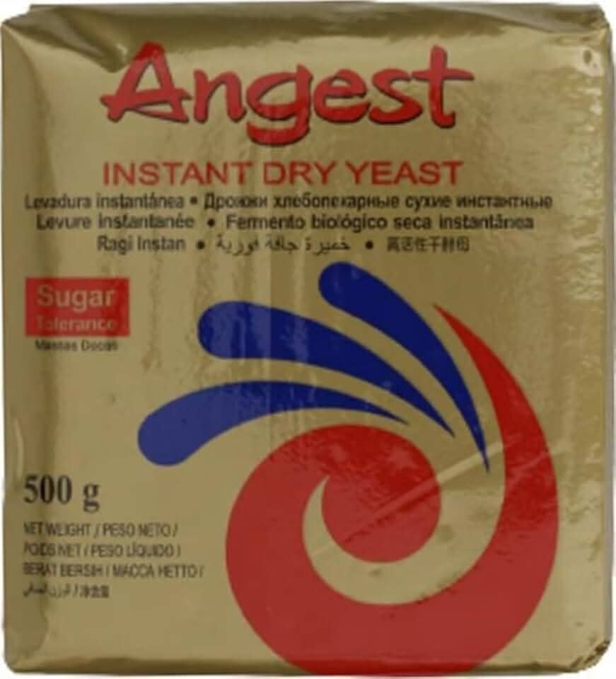 Fermento Seco Instantâneo Doce Para Massas Congeladas 500g Angest