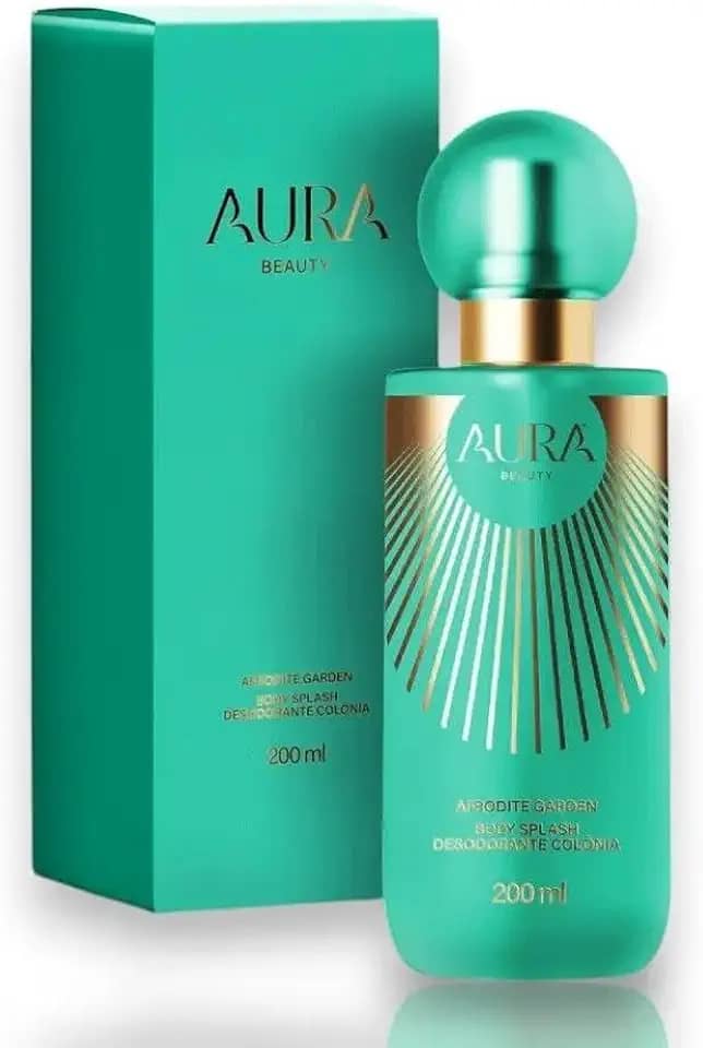 Body Splash desodorante colônia Aura beauty Afrodite Garden 200Ml