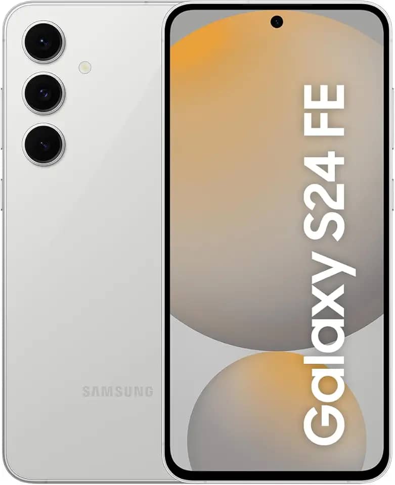 Celular Samsung Galaxy S24 FE 5G 256GB 8GB RAM Tela 6.7' Câm. Tripla 50+12+8MP Frontal 10MP, Galaxy AI - Cinza