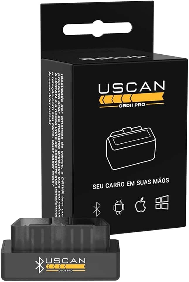Mini Scanner de Diagnóstico Automotivo USCAN OBD2 PRO ELM327