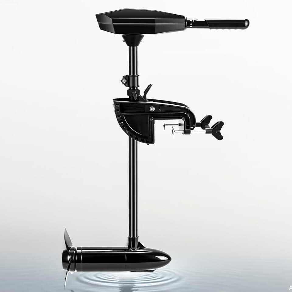 Propulsor Pequeno, Motor Elétrico 12V para Barco Marine, Motores De Popa para Barcos, Para Caiaques, Motores De Água, Suporta 5 Velocidades para A Frente E 3 Velocidades Para Trás