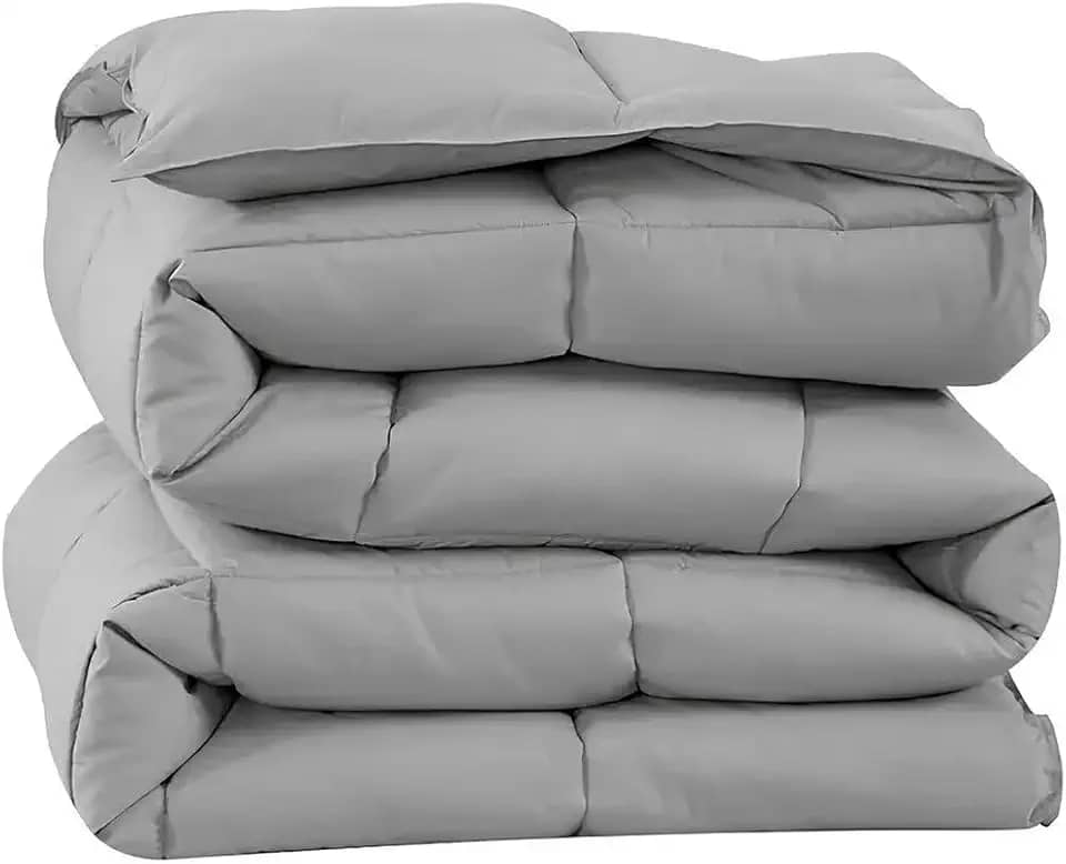 Camesa Edredom Ecopluma Toque de Pluma King Size 280x260cm - Cinza