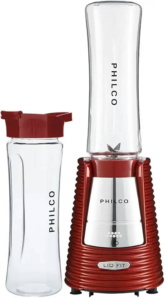 Liquidificador Fit Retrô Philco Blender Vermelho 300W 127V