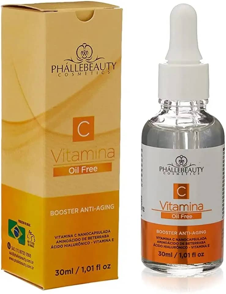 Phállebeauty Sérum Vitamina C Oil Free Booster Anti Aging Phallebeauty