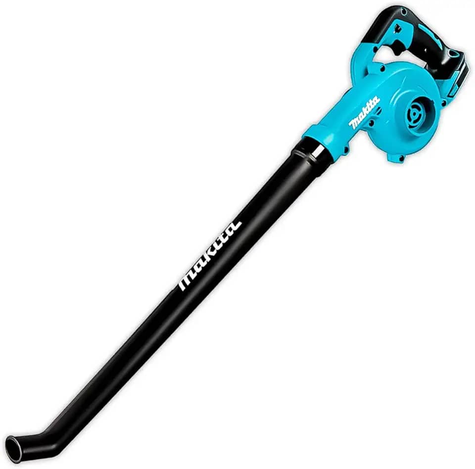 MAKITA Soprador Aspirador de Pó UB101DZ 12V c/Bico Longo p/Limpeza Rápida em Jardim Floresta e Casa p/Uso Profissional