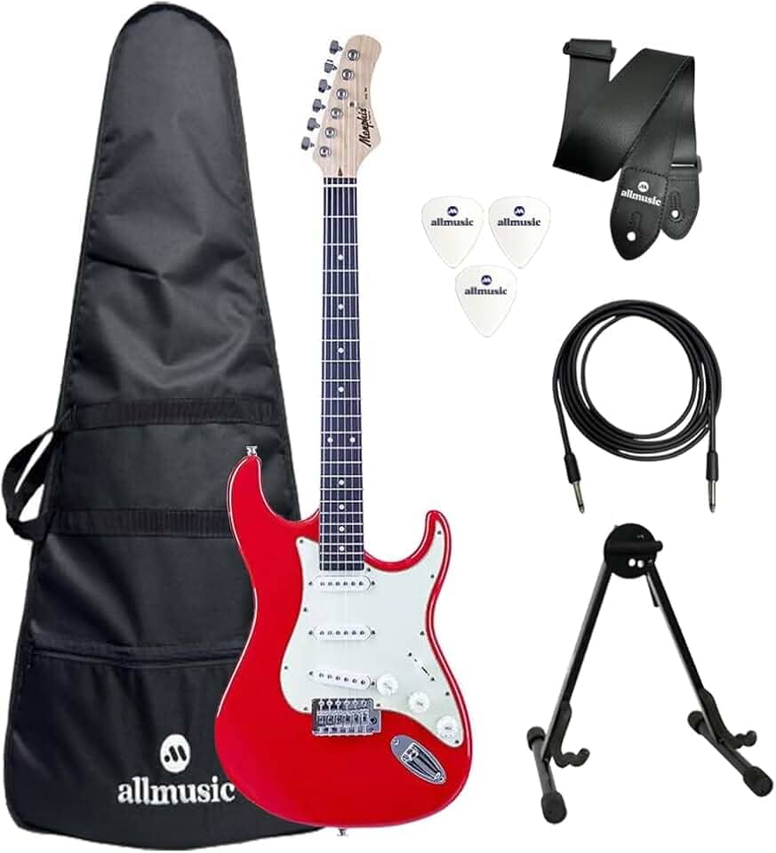 Kit Guitarra Memphis Tagima MG-30 Red Satin Capa+Acessórios