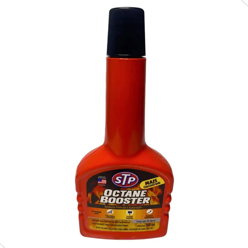 Aditivo Combustivel Octane Booster Stp Aditivo Gasolina para Potencia e Aceleracao