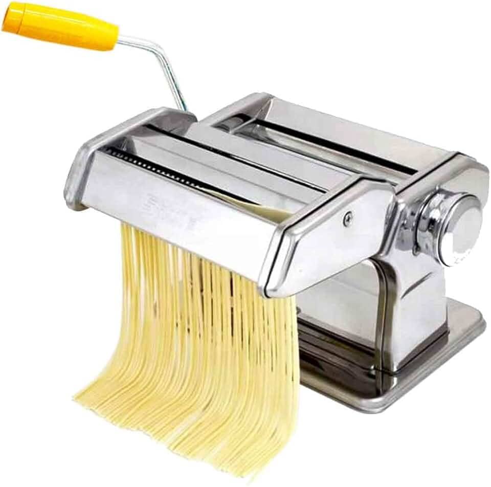 Máquina Macarrão 3 Massas Lasanha Cilindro Inox Removível