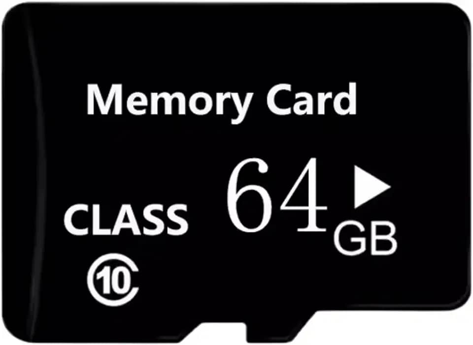 Cartão de Memória Micro SD 2GB 4GB 8GB 16GB 32GB ou 64GB para Gravação 4K Ultra HD – Alta Velocidade de Leitura e Escrita, Ideal para Celulares, Câmeras, Drones e Jogos (64, GB)