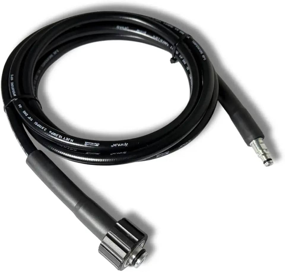 Mangueira Alta Pressão Lavadora com Trama Nylon 3 metros compatível com a Karher k1 k2 k3 k4 k5