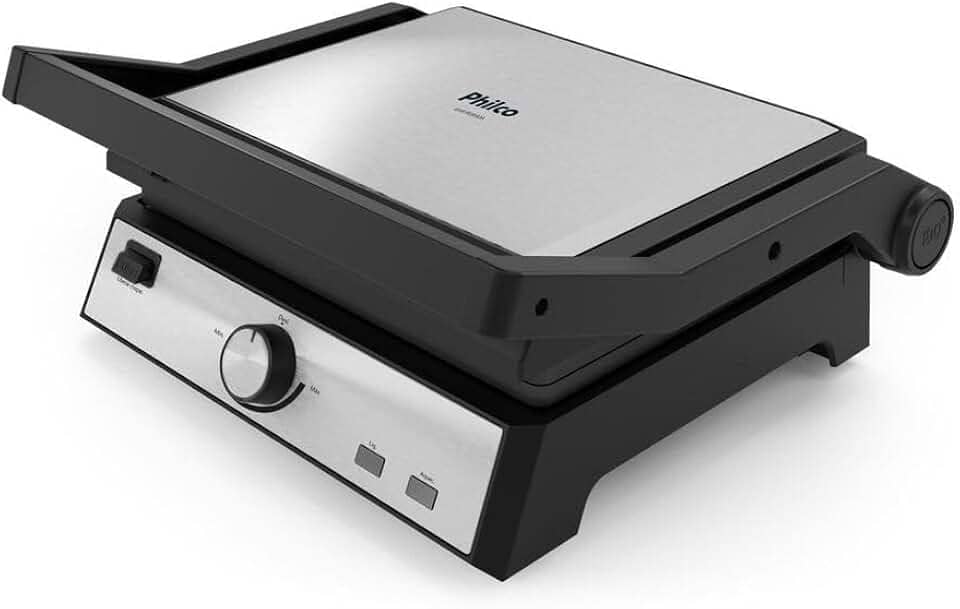 Grill Philco 2 em 1 Chapa com abertura 180° PGR50A 127V