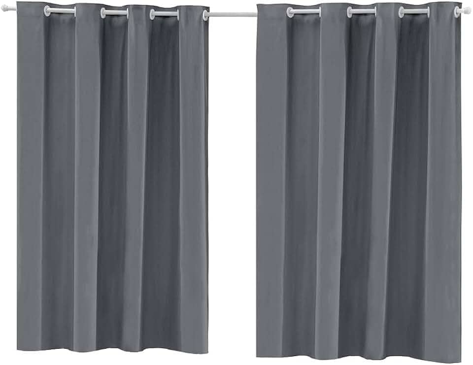 Cortina Blackout Corta Luz 220cm x 130cm - Cinza