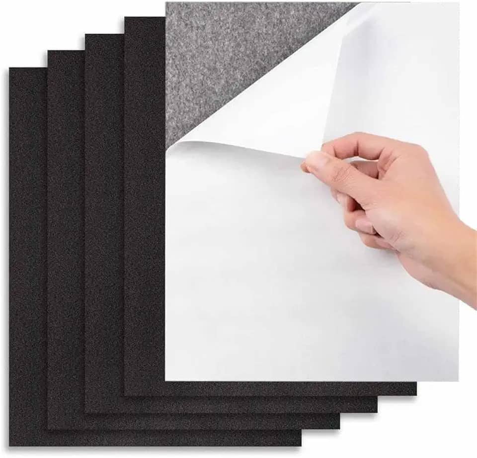 10 Folhas Manta Magnética Adesivada A4 21x30cm 0,3mm – Imã Flexível para Artesanato e Lembrancinhas