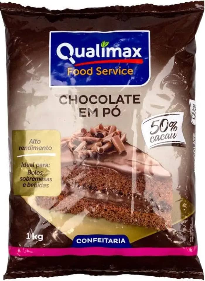 Chocolate Em Po 50% Qualimax 1Kg
